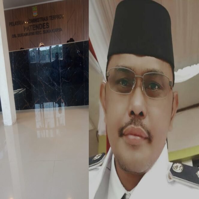 
					Nurudin. Amk. Kades Sukamurni, Terkesan Acuh Diduga Alergi Wartawan
