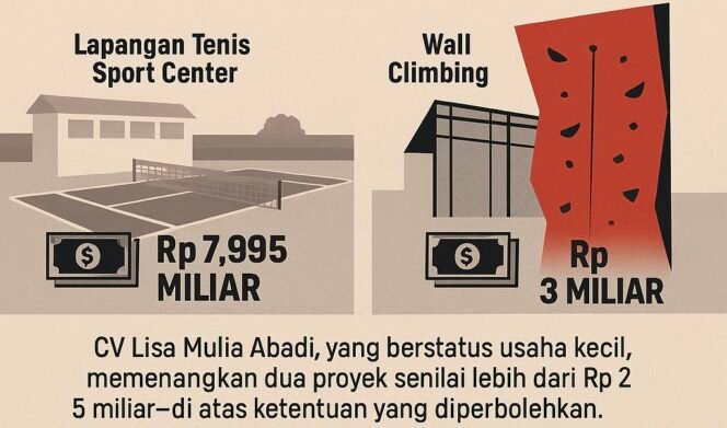 
					Pembangunan Fasilitas Olahraga Tanjab Barat Dihantui Dugaan Pelanggaran Regulasi Tender