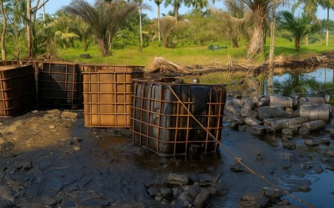 
					Diduga Dibiarkan, Limbah Minyak Cemari Lahan Sawit, Benarkan Perusahaan Terlibat: DLH & APH Muaro Jambi Ditantang Bertindak Tegas