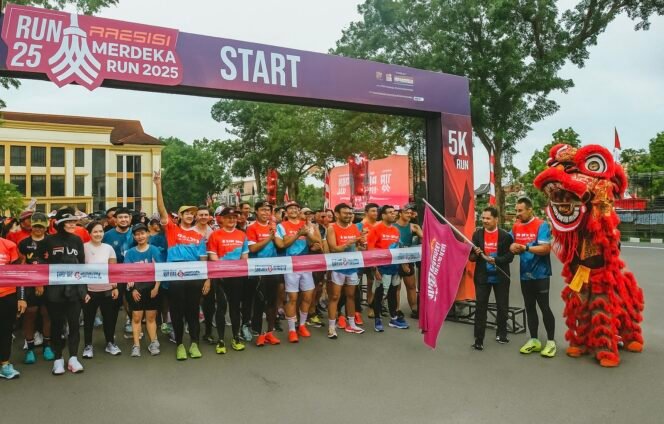 
					Presisi Merdeka Run 2025: Ribuan Warga Jambi Tumpah Ruah Sambut Semangat Kemerdekaan ke-80 RI