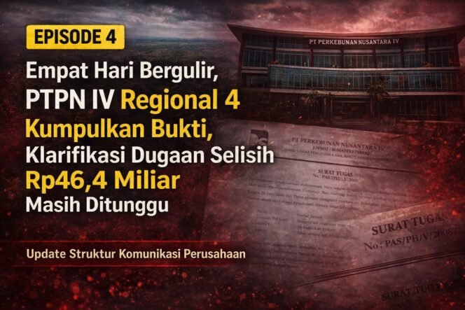
					Empat Hari Bergulir, PTPN IV Regional 4 Masih Kumpulkan Dokumen Terkait Pembelian Lahan 1.068 Hektare Tahun 2008