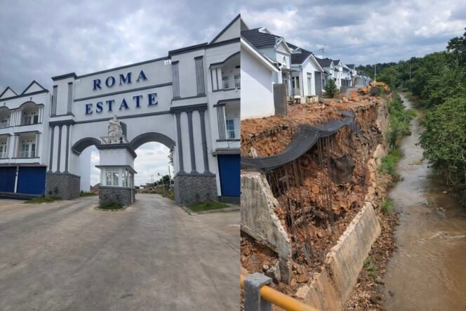 
					Dugaan Pelanggaran Tata Ruang di Roma Estate: Alih Fungsi Sungai, Turap Roboh, Banjir Tak Terhindarkan