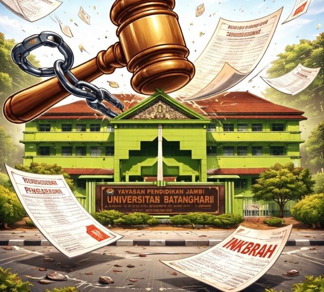 
					Berkekuatan Hukum Tetap! Kemendikti Serahkan Tata Kelola Universitas Batanghari Sepenuhnya ke Yayasan