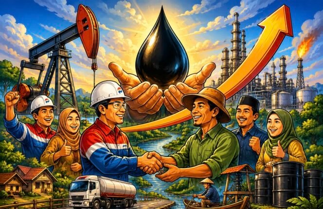 
					Kolaborasi Warga dan SKK Migas Dongkrak Lifting Nasional, Jambi Jadi Contoh Pengelolaan Migas Rakyat