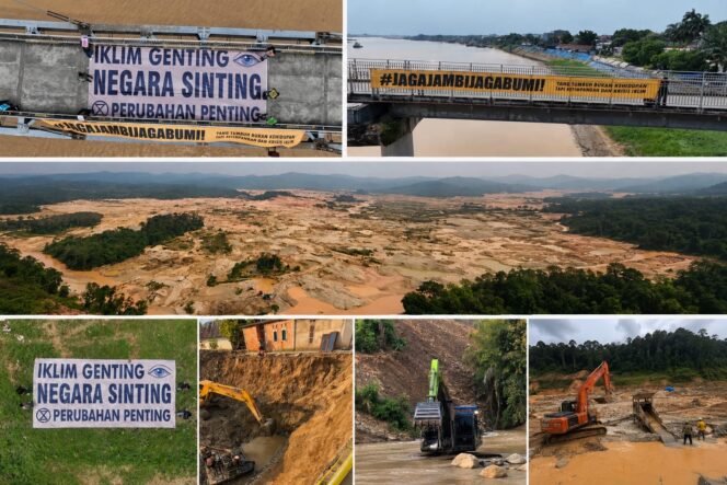 
					Extinction Rebellion Jambi Gelar Aksi Damai, Soroti Ancaman Kerusakan Sungai Batanghari