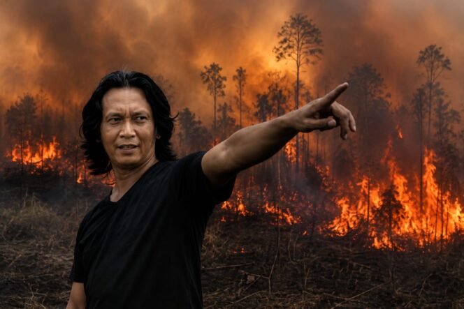 
					1.771 Hotspot di Konsesi Jambi, Perkumpulan Hijau Soroti Krisis Hidrologi Gambut